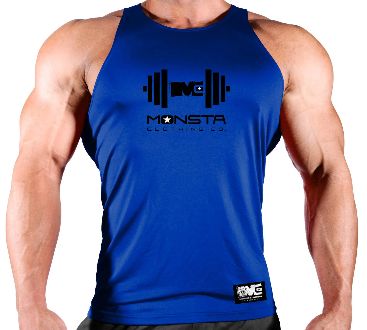 Mens Fitness Bodybuilding Gym Training Sleeveless Vest Tank