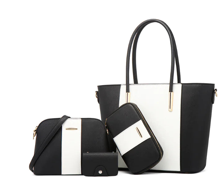 Womens Elegant Fashionable PU Leather Bag Set