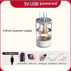 USB-Powered Makeup Brush Cleaner - Battery-Free Odourless Essential Beauty Tool