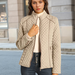 Womens Casual Warm Lightweight Jacket