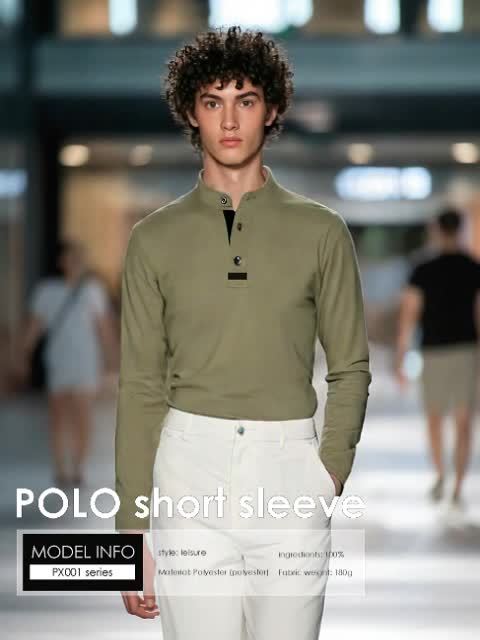 Mens Casual Solid Colour Contrast Stitching Casual Round Neck Long Sleeve Top
