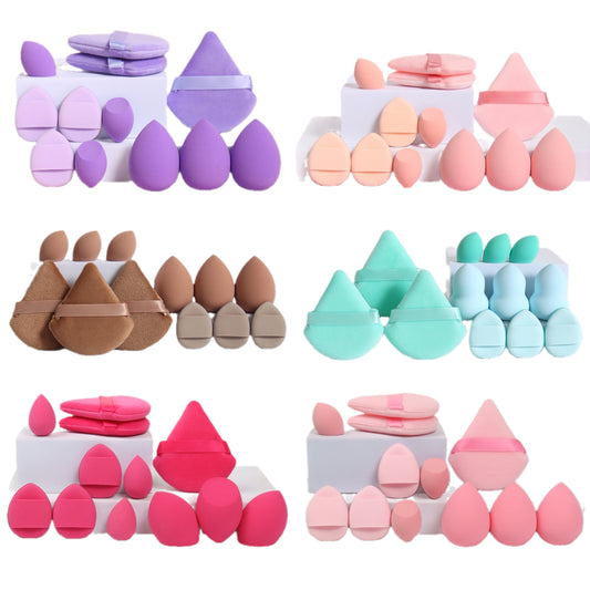 12 Piece All Purpose Makeup Beauty Blend Sponge Puff Set