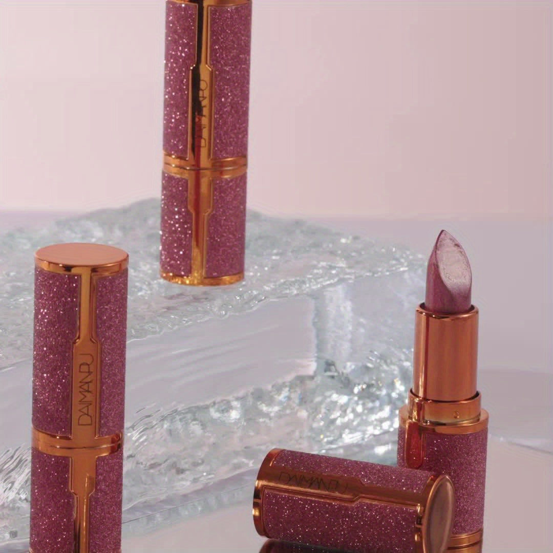 Durable Shine Finish Waterproof Rose Smoke Glossy Velvet Lipstick