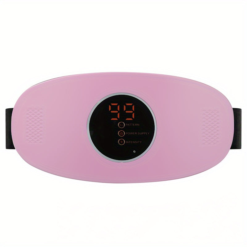 Rechargeable Elastic Belt USB Charging Waist Massager With Vibration