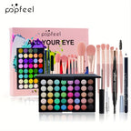 Eye Makeup Set Gift Box With Matching Brushes