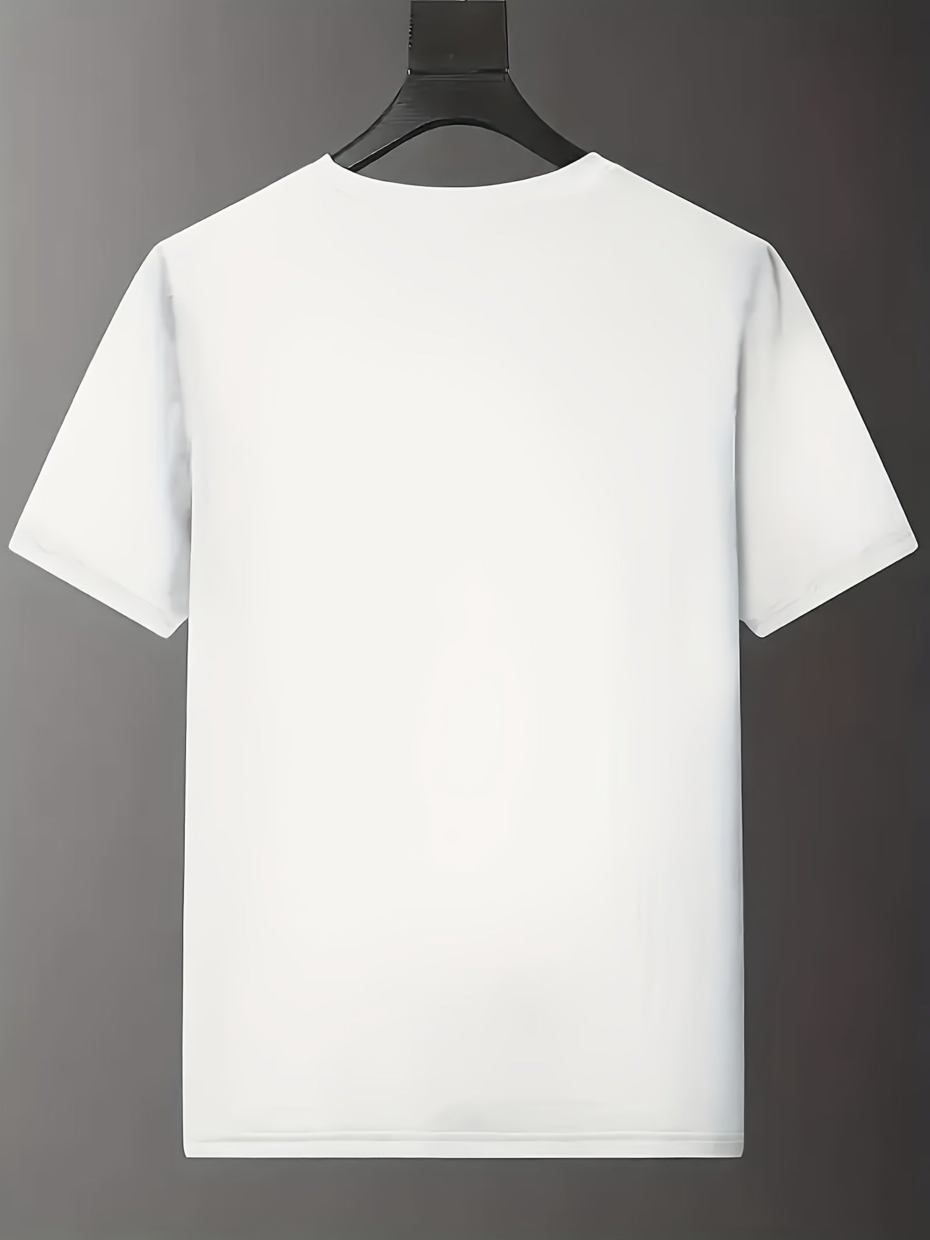 Mens Casual Short Sleeve Summer Breathable Round Neck Bold 'Calvin' Graphic Print Tshirt