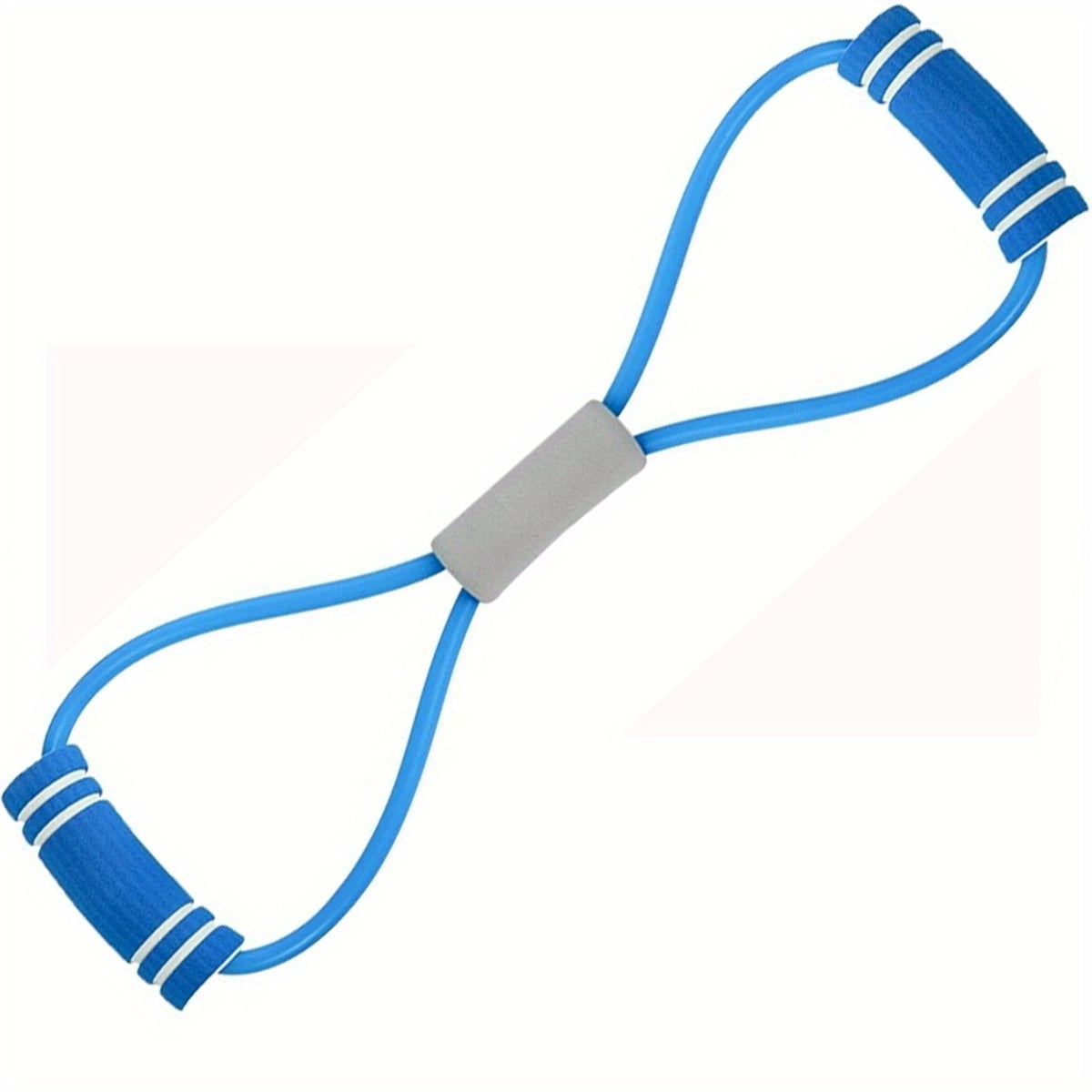 8-shaped Tension Belt With Handles, Elastic Yoga Resistance Band, Chest Expansion Belt For Arm & Leg Stretching, Workout, Yoga, Pilates, Suitable For Beginner