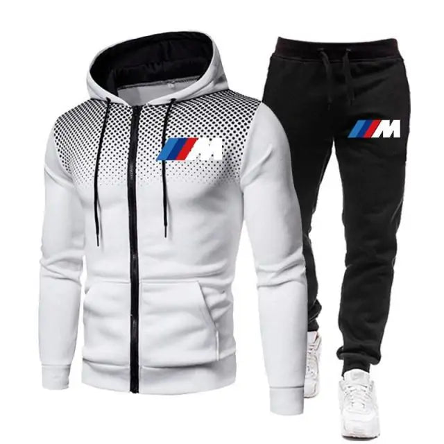 BMW Mens Two Piece Tracksuit Set