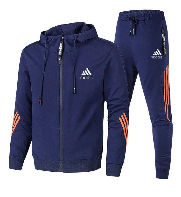 Mens Two Piece Training Tracksuit