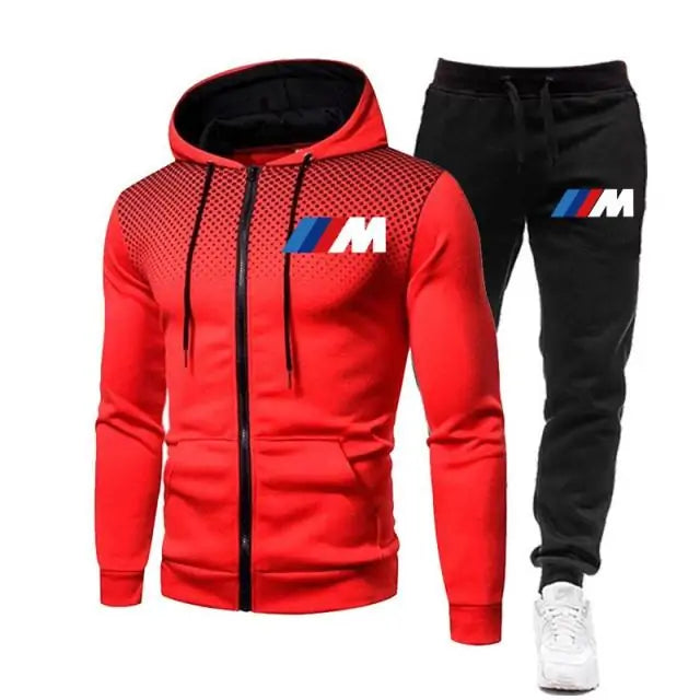 BMW Mens Two Piece Tracksuit Set