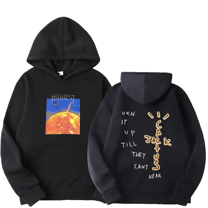 Travis Scott Unisex Sun Hoodies