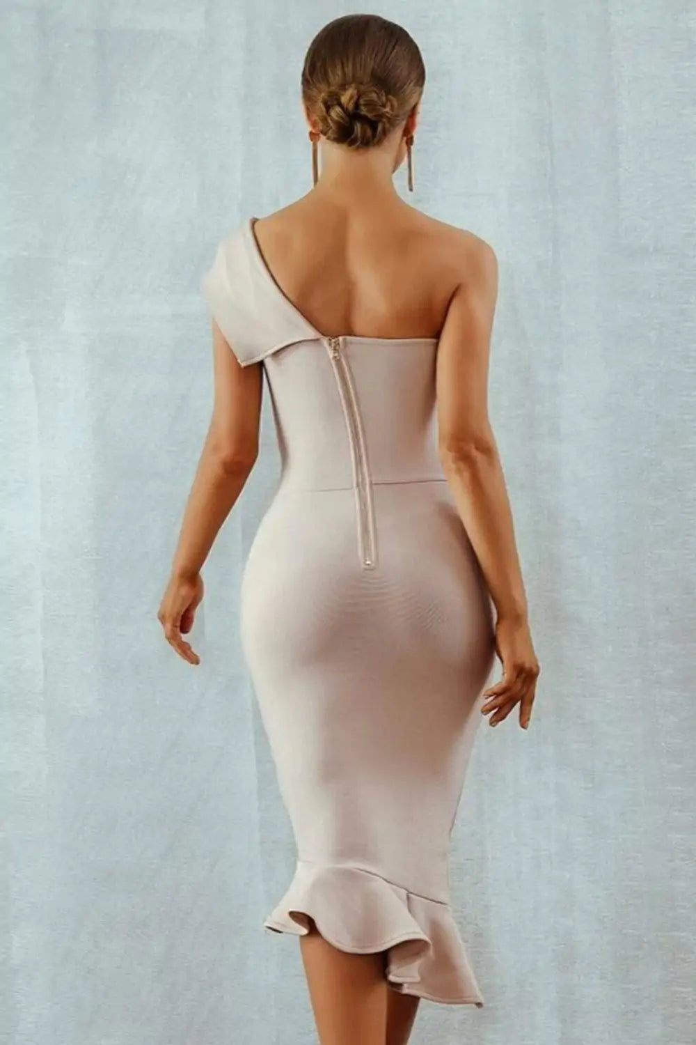 Womens Sexy Off Shoulder Bodycon Dress