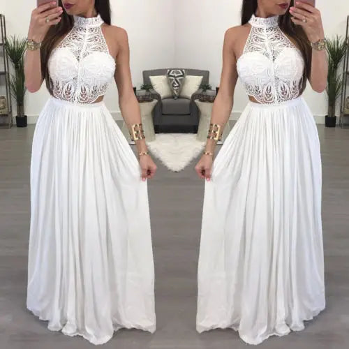 Womens Sexy Summer Long Evening Maxi Dress