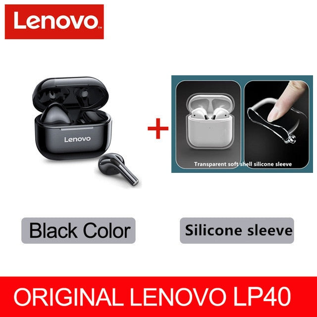 Original Lenovo LP40 Wireless TWS Bluetooth Touch Control Headphones For Android Phone