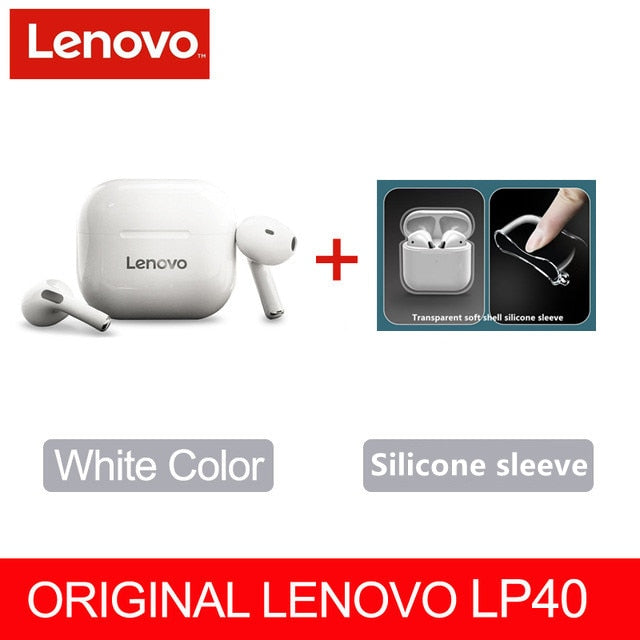 Original Lenovo LP40 Wireless TWS Bluetooth Touch Control Headphones For Android Phone