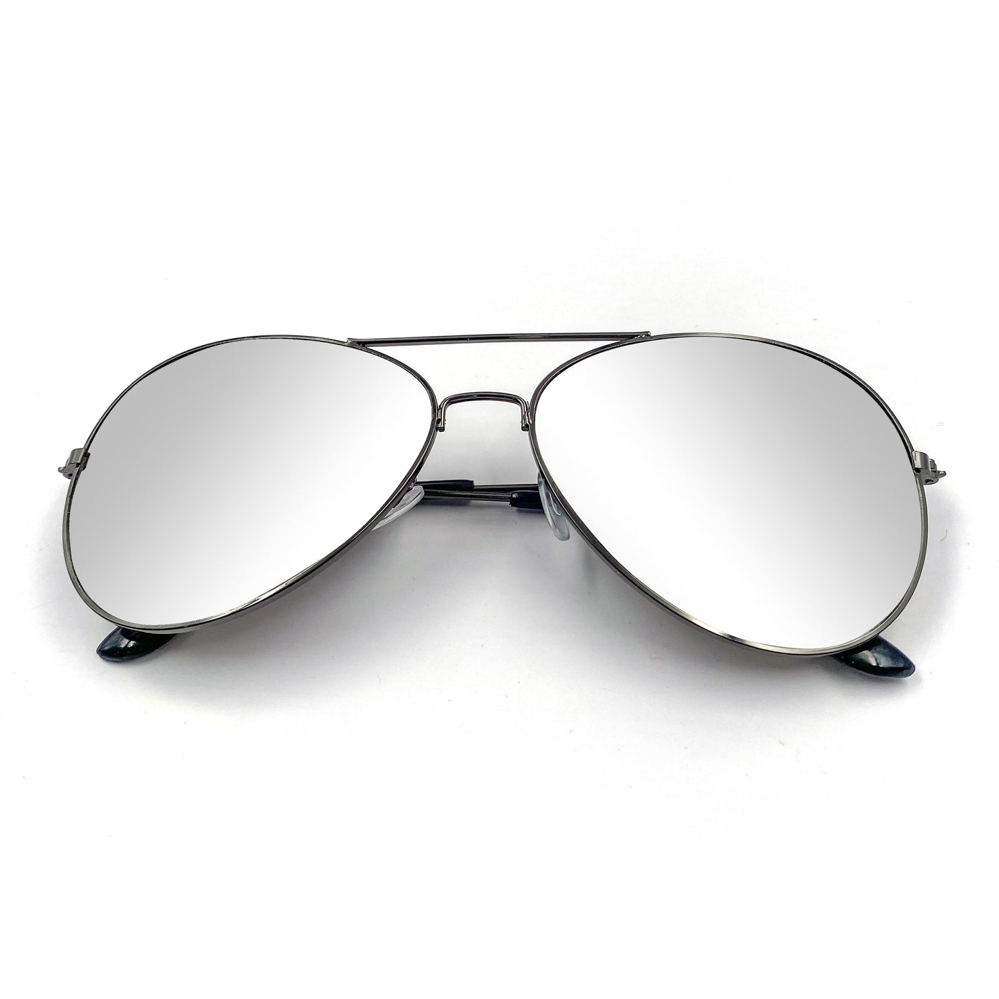 Travel Vintage Oval Frame Metal Eyewear Lens Uv400