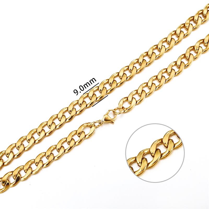 Mens Rope Stainless Steel Chain