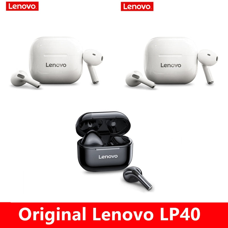 Original Lenovo LP40 Wireless TWS Bluetooth Touch Control Headphones For Android Phone