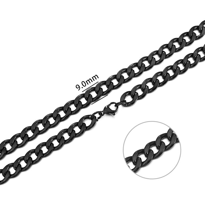 Mens Rope Stainless Steel Chain