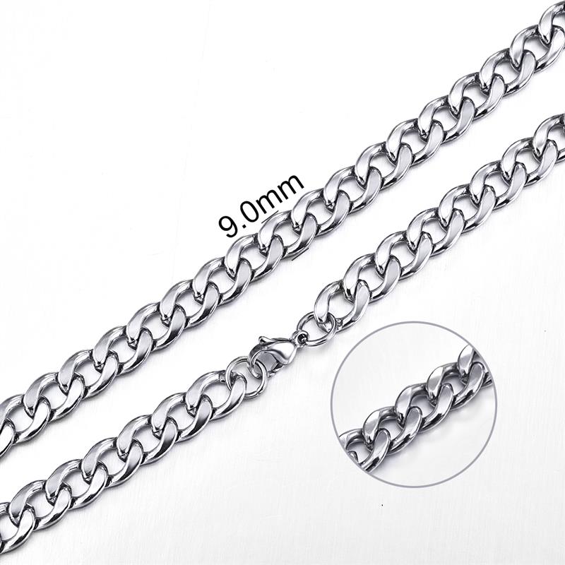 Mens Rope Stainless Steel Chain