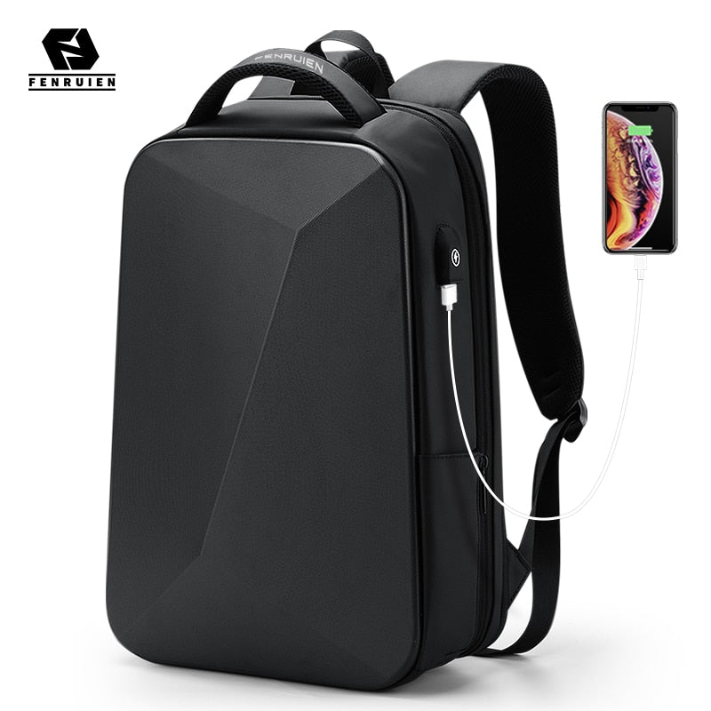 Multifunction Hard Shell  Anti Theft Waterproof Laptop Business Travel Backpack