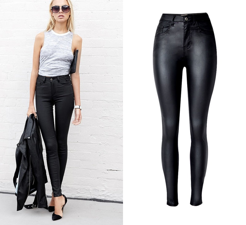 Women Jeans,Fitted High Waist Slim Skinny  Jeans, Stretch Female Jeans,