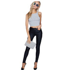 Women Jeans,Fitted High Waist Slim Skinny  Jeans, Stretch Female Jeans,