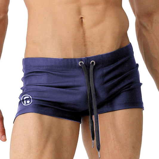 Mens Brazilian Classic Cut Summer Swimming Trunks