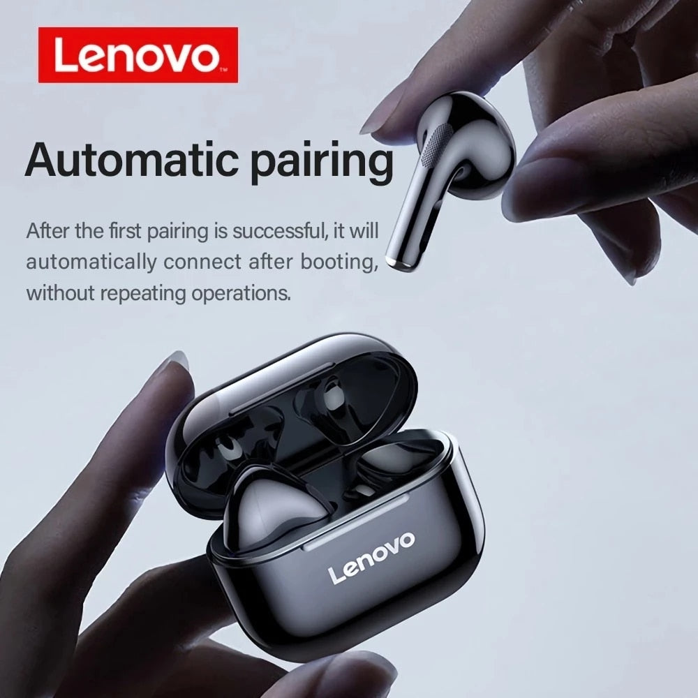 Original Lenovo LP40 Wireless TWS Bluetooth Touch Control Headphones For Android Phone