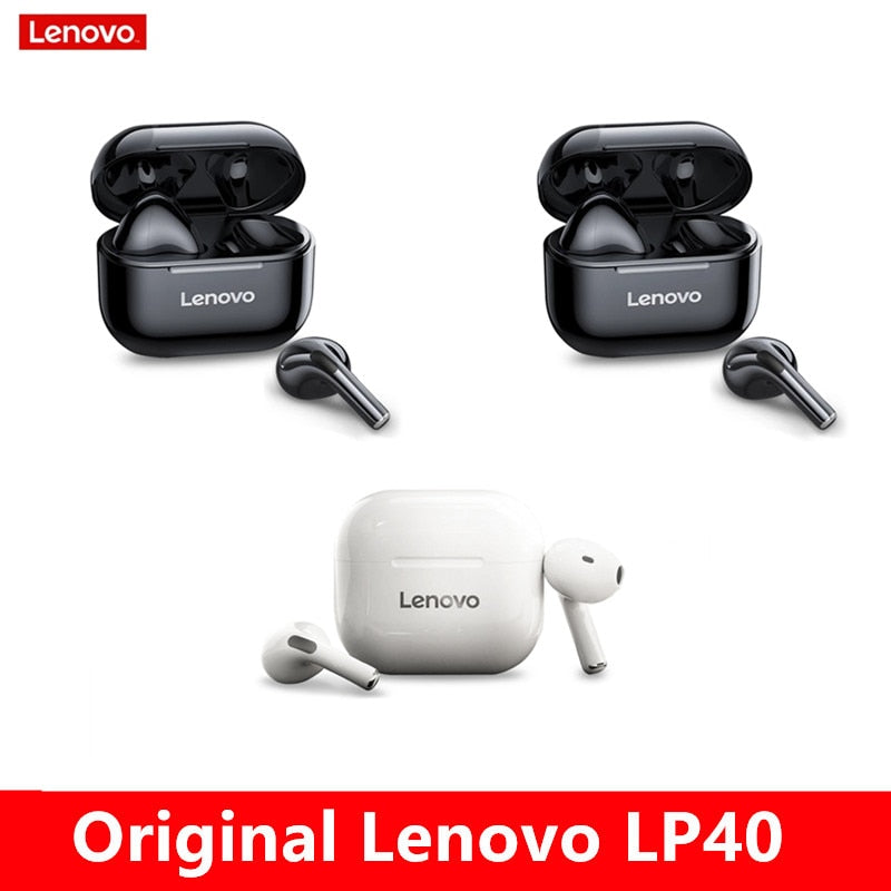 Original Lenovo LP40 Wireless TWS Bluetooth Touch Control Headphones For Android Phone