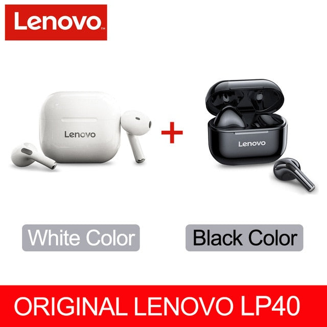 Original Lenovo LP40 Wireless TWS Bluetooth Touch Control Headphones For Android Phone