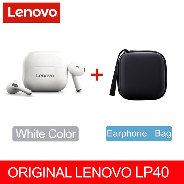 Original Lenovo LP40 Wireless TWS Bluetooth Touch Control Headphones For Android Phone