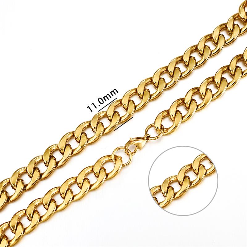 Mens Rope Stainless Steel Chain