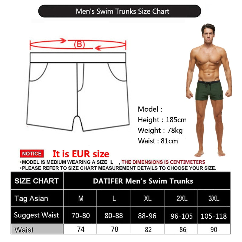 Mens Summer Swimming Trunks