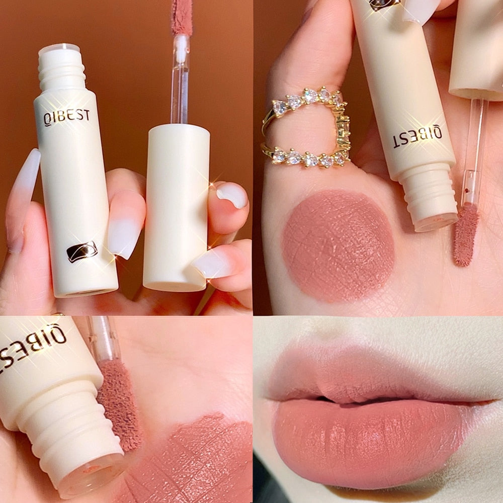 Nude Matte Waterproof Long Lasting Lip Gloss