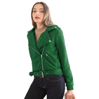 Womens Basic Slim Fit Long Sleeve Casual Jacket