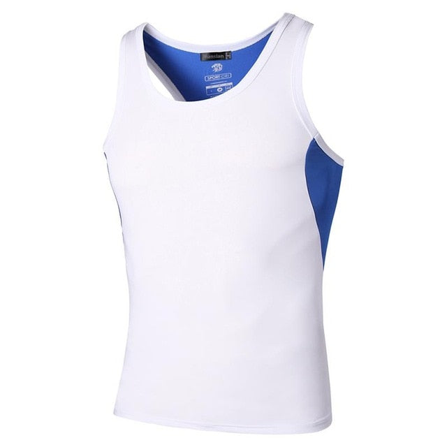 Mens Quick Dry Slim Fit Sleeveless Sport Tank Top