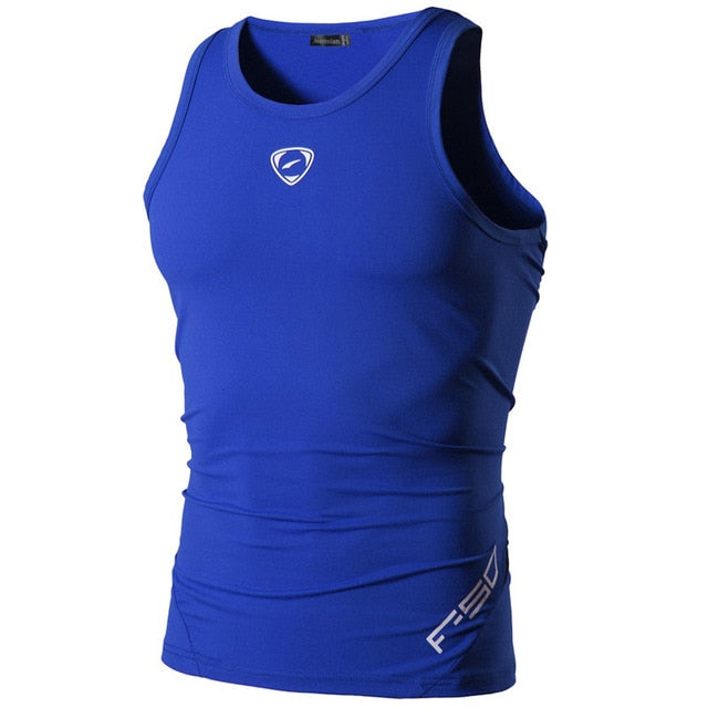 Mens Quick Dry Slim Fit Sleeveless Sport Tank Top