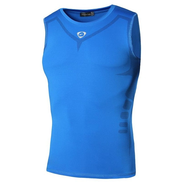 Mens Quick Dry Slim Fit Sleeveless Sport Tank Top