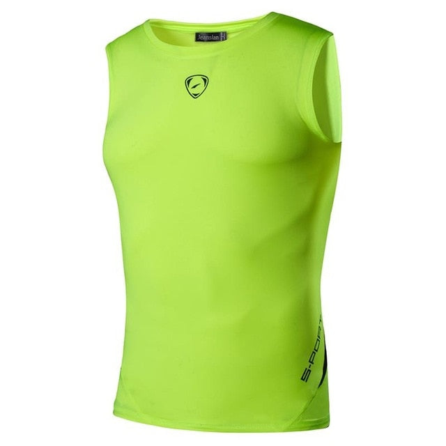 Mens Quick Dry Slim Fit Sleeveless Sport Tank Top